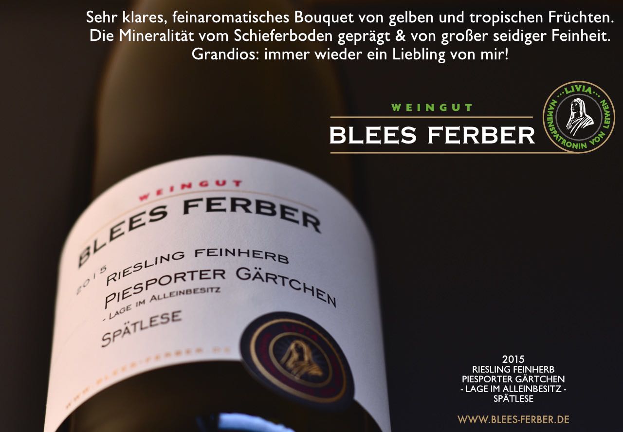 Wein vom Weingut Blees Ferber Leiwen